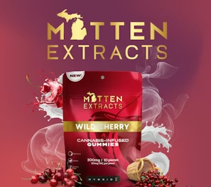 NEW! Mitten Extracts | Hybrid Fruit Chews | Wild Cherry (200mg)