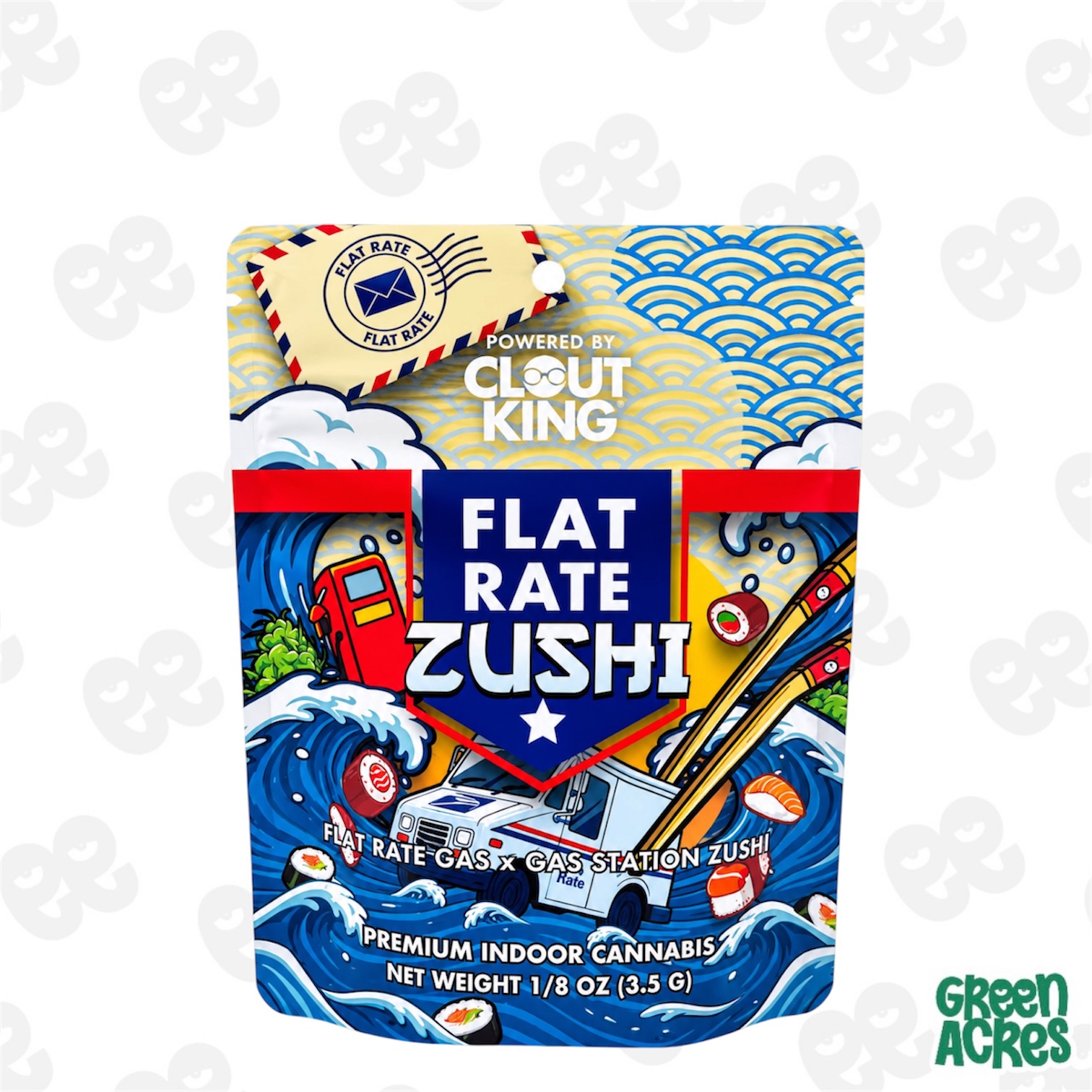 Clout King: Flat Rate Zushi Prepackaged
