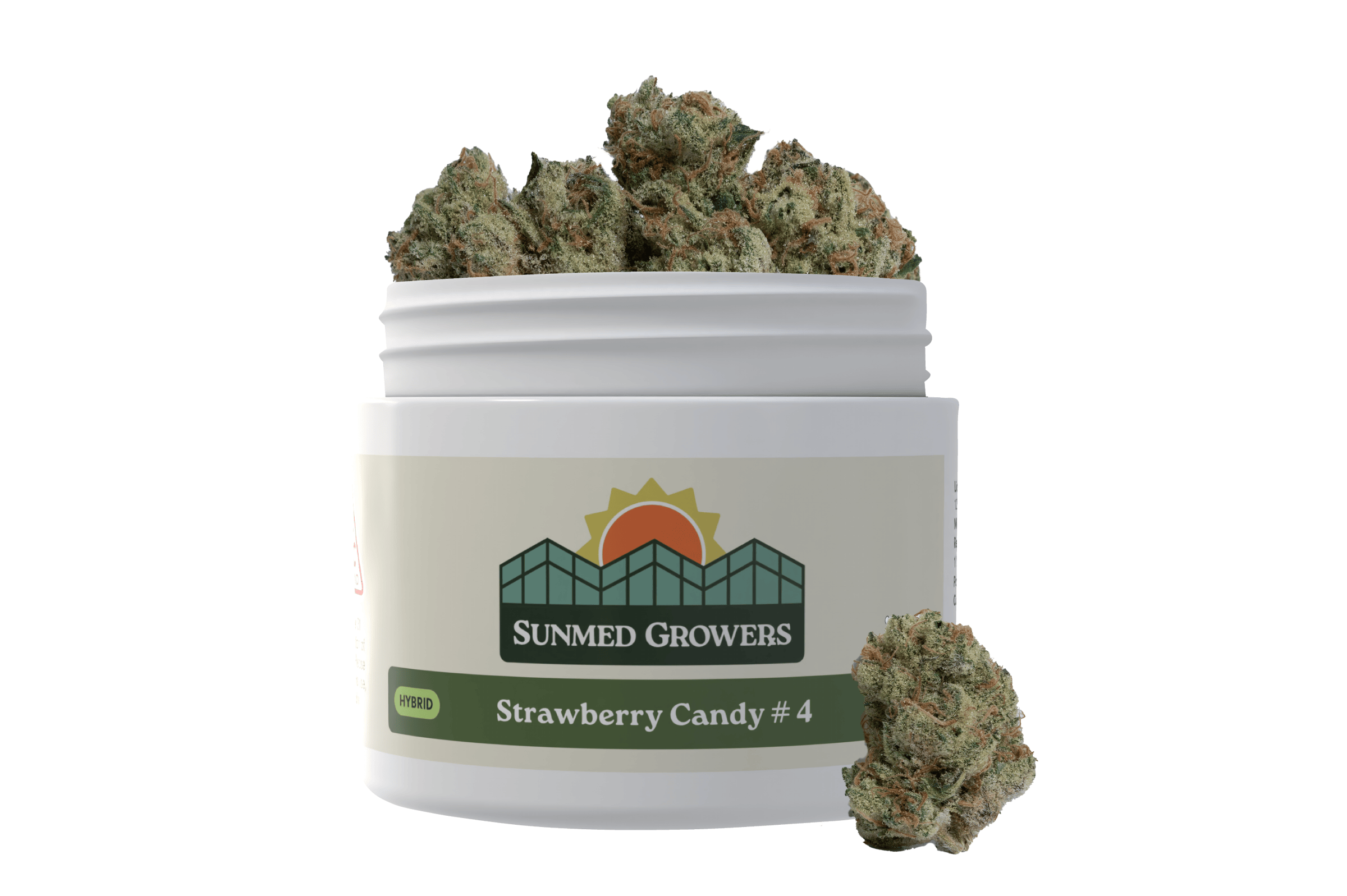 Strawberry Candy #4 | 3.5g Hybrid Flower | Sunmed