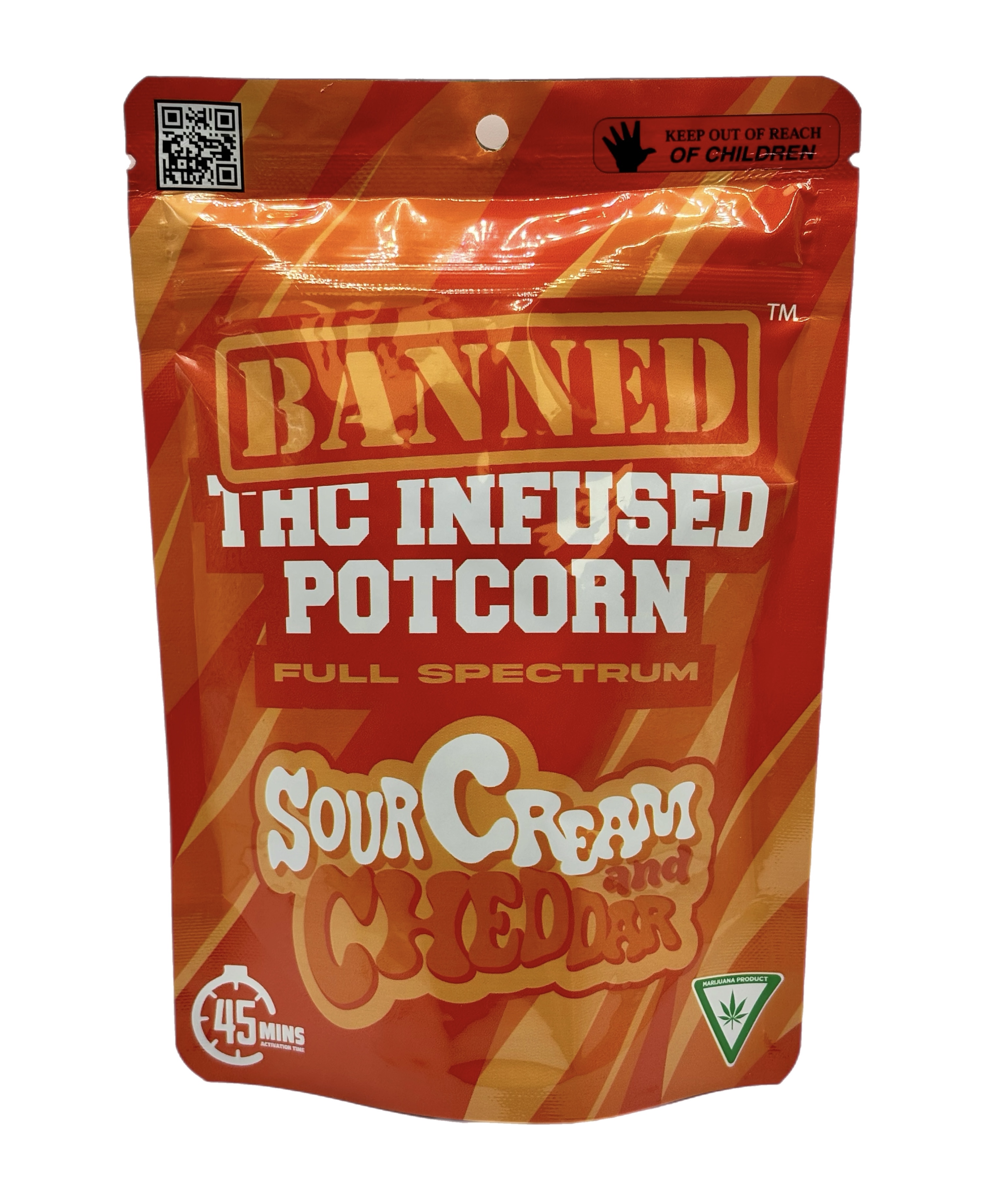 SOUR CREAM AND CHEDDAR | POTCORN | 200MG