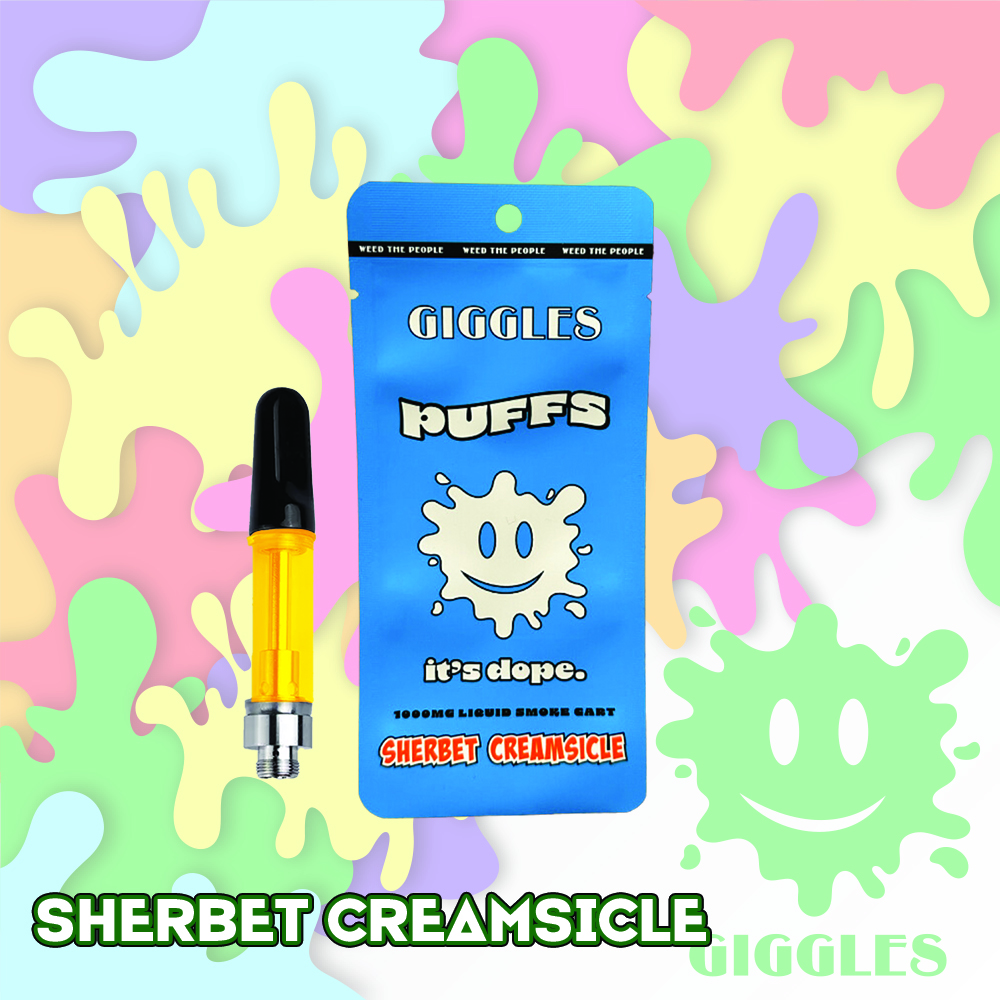 Puffs Sherbet Creamsicle Cart