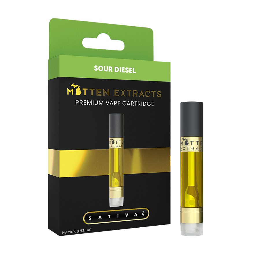 Mitten Extracts Cart Sativa Sour Diesel