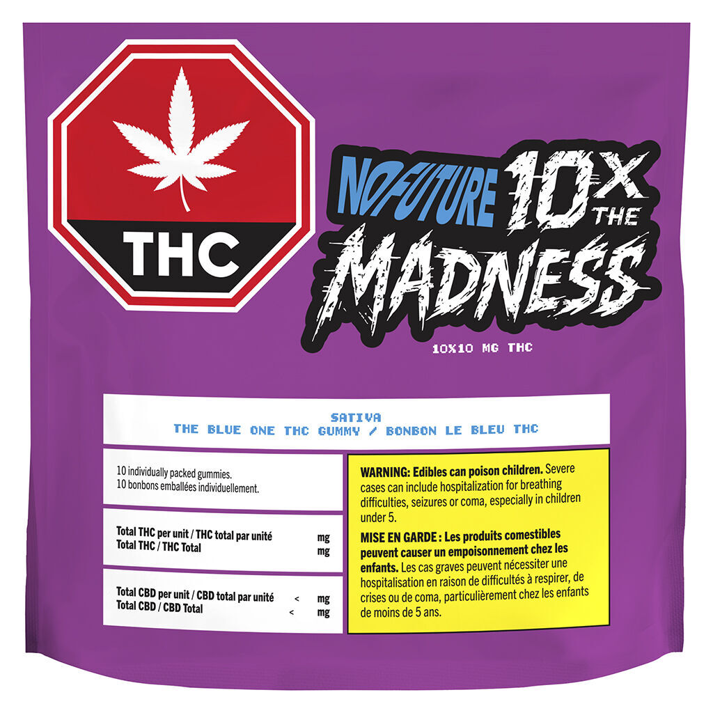10x the Madness: The Blue One Sativa | 10pc