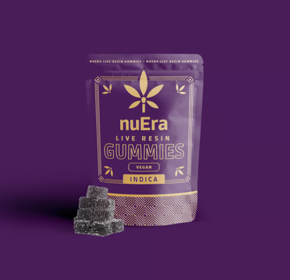 Blueberry - Indica - Live Resin - Gummies - 100mg (10pk)
