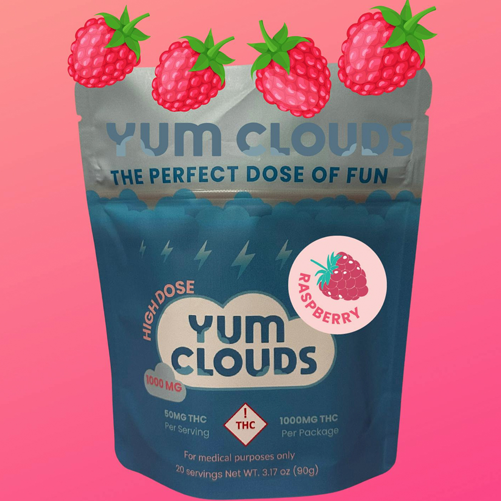Raspberry Gummies | 1000mg
