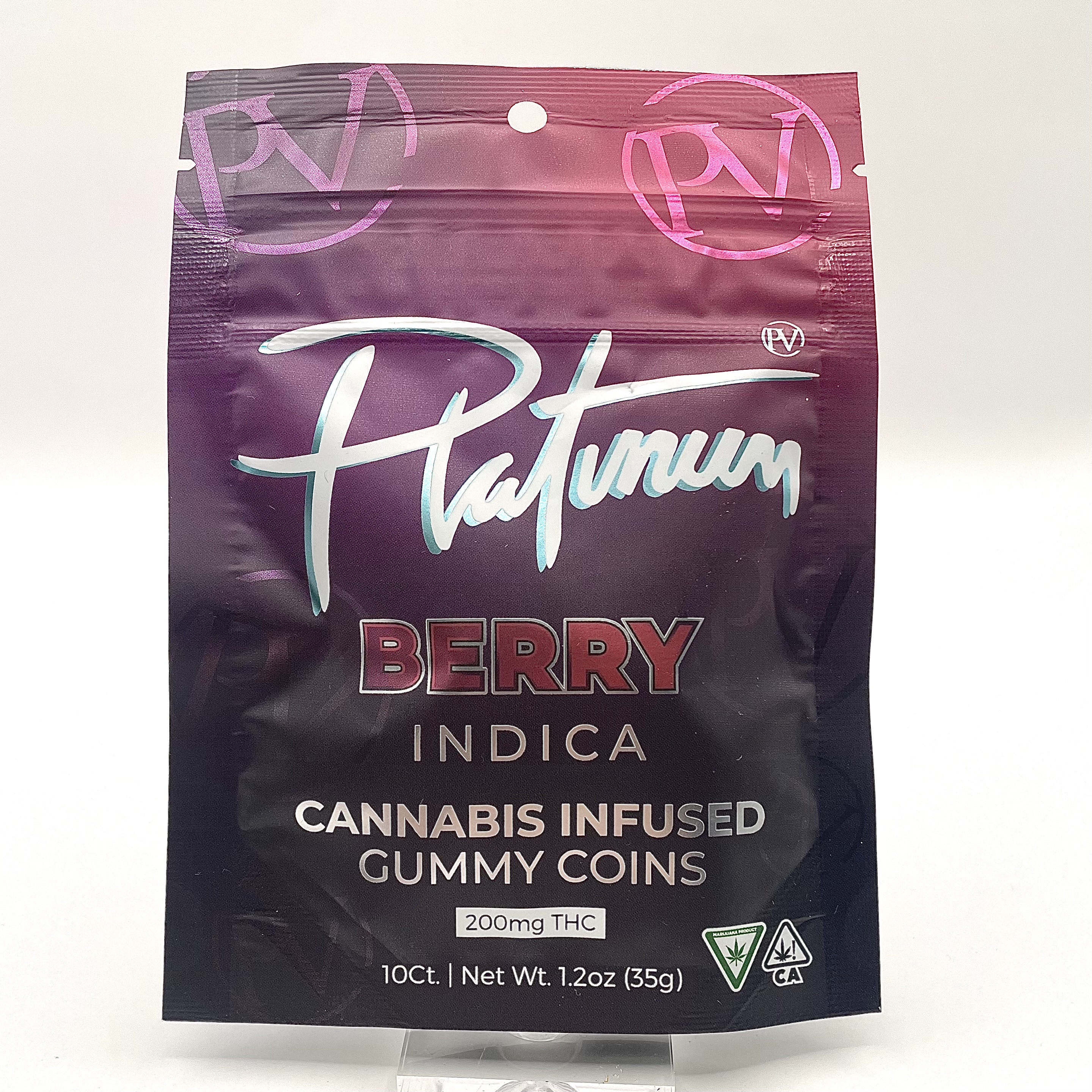 PLATINUM VAPE | BERRY | GUMMIES | 200MG