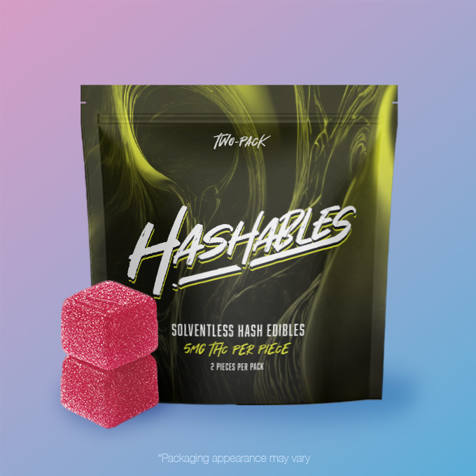 Watermelon Jolt | Hashables | Hash Rosin Gummies (10mg - 2 Pack)