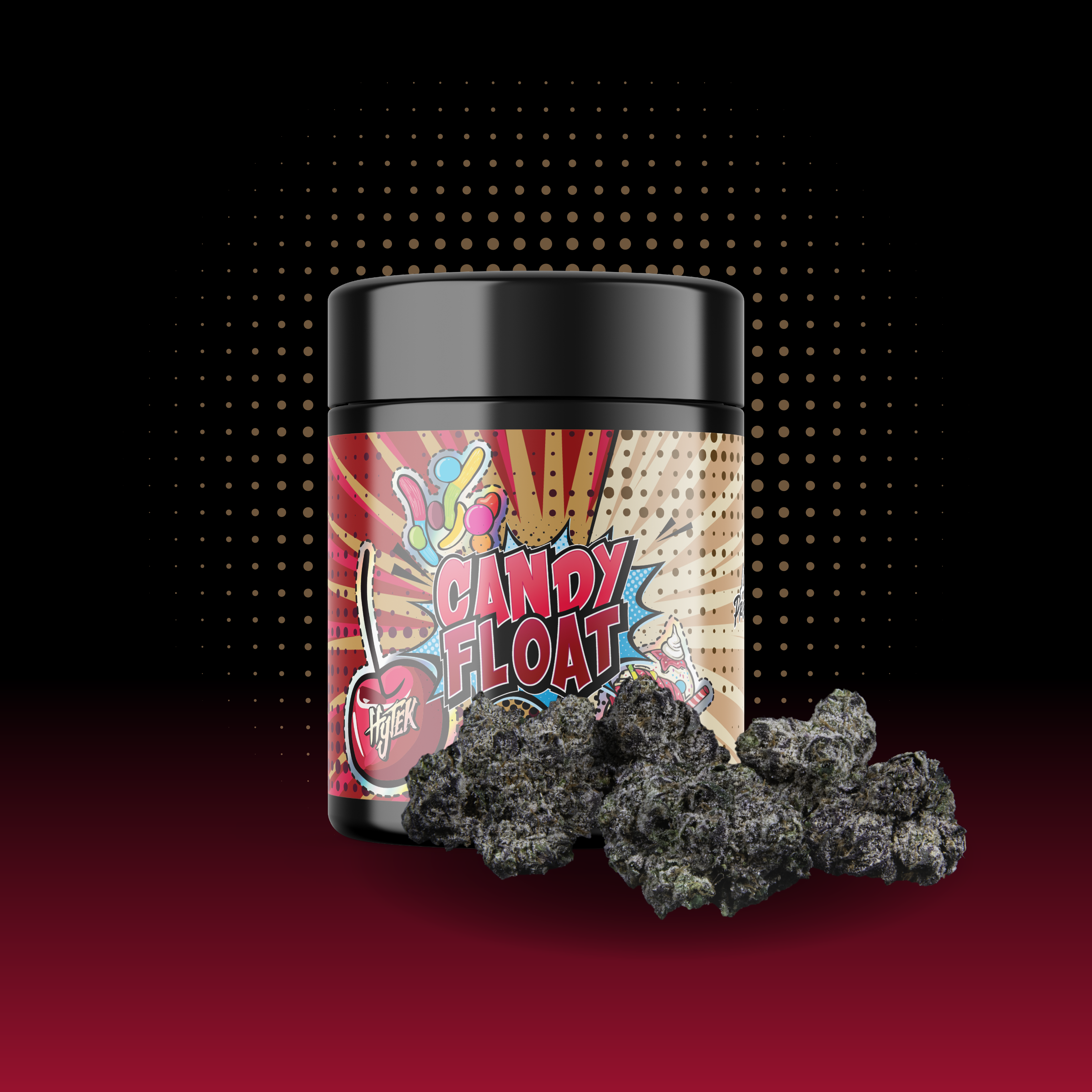 CANDY FLOAT | PREPACKED 1/2 OZ JAR | 14g