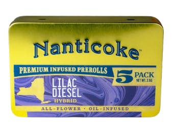 NANTICOKE - LILAC DIESEL - 0.7G X 5PK - INFUSED PREROLLS