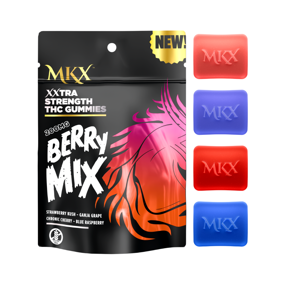 MKX Mixed Gummies 200mg - BERRY MIX