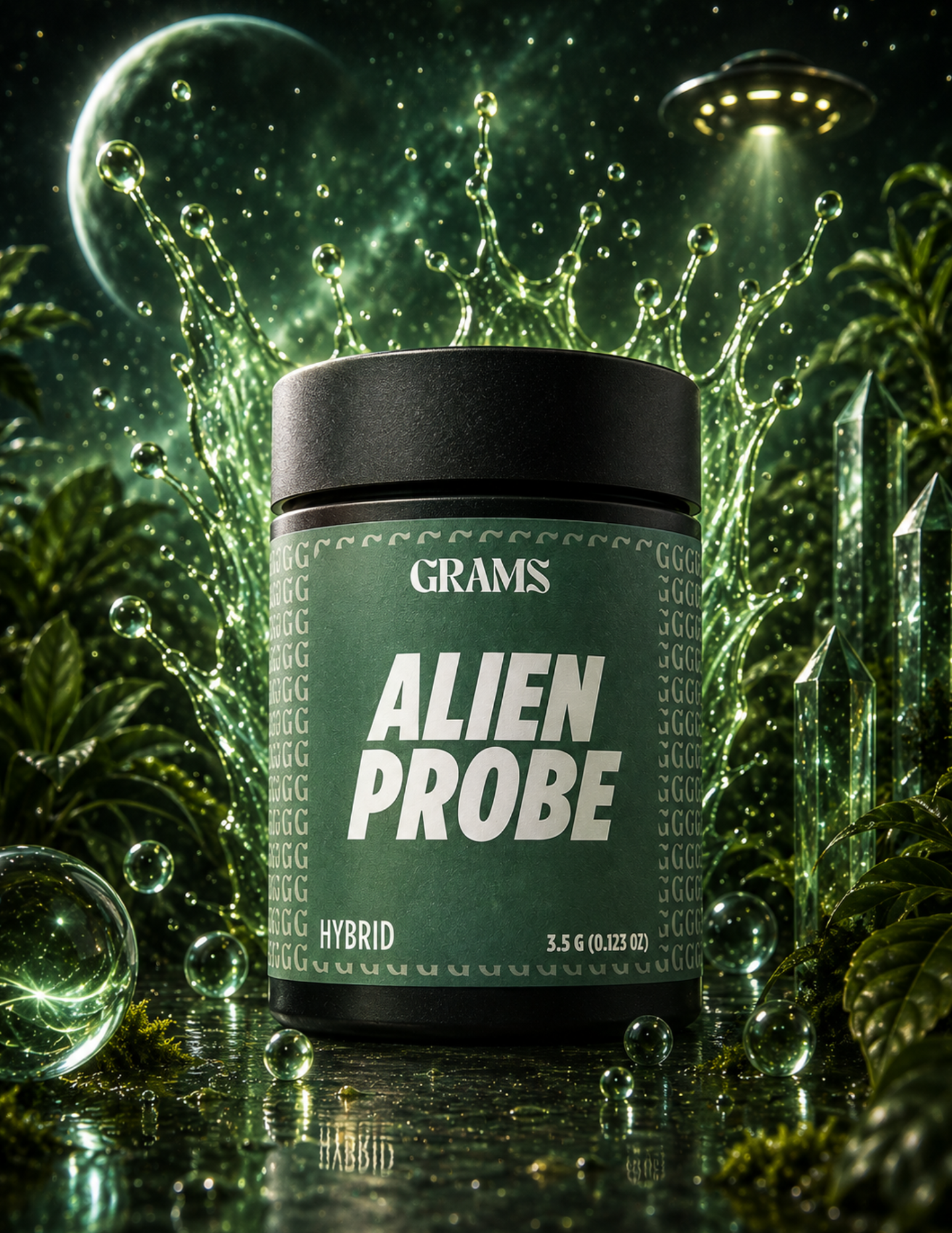 Grams | Alien Probe | Hybrid | Flower | 3.5g