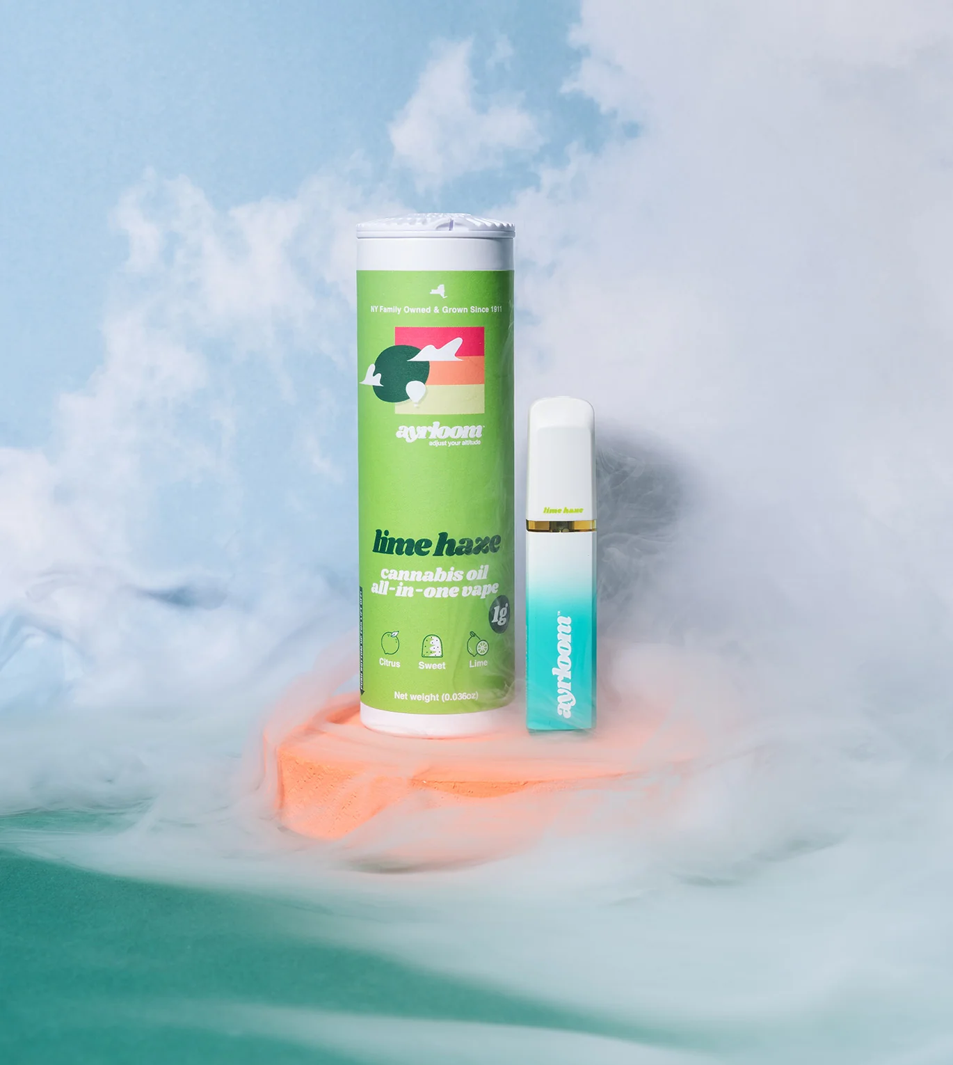 LIME HAZE | 1g | SATIVA | 90% | AIO | VAPE PEN
