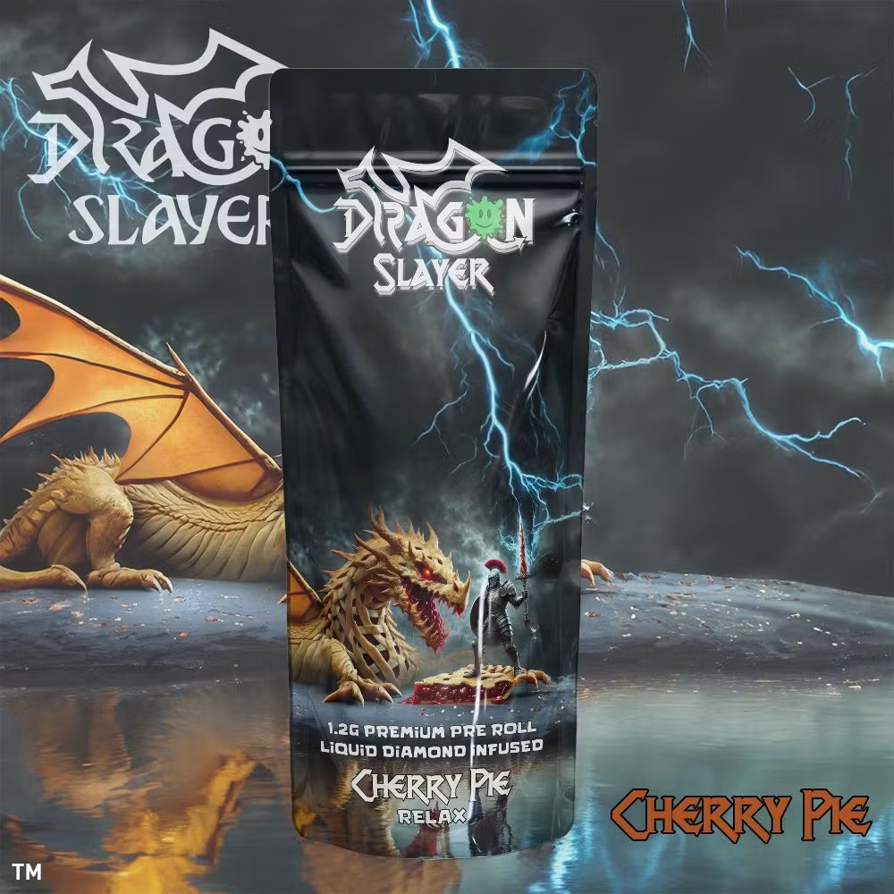 Dragon Slayer - Infused Preroll - 1.2g - Cherry Pie