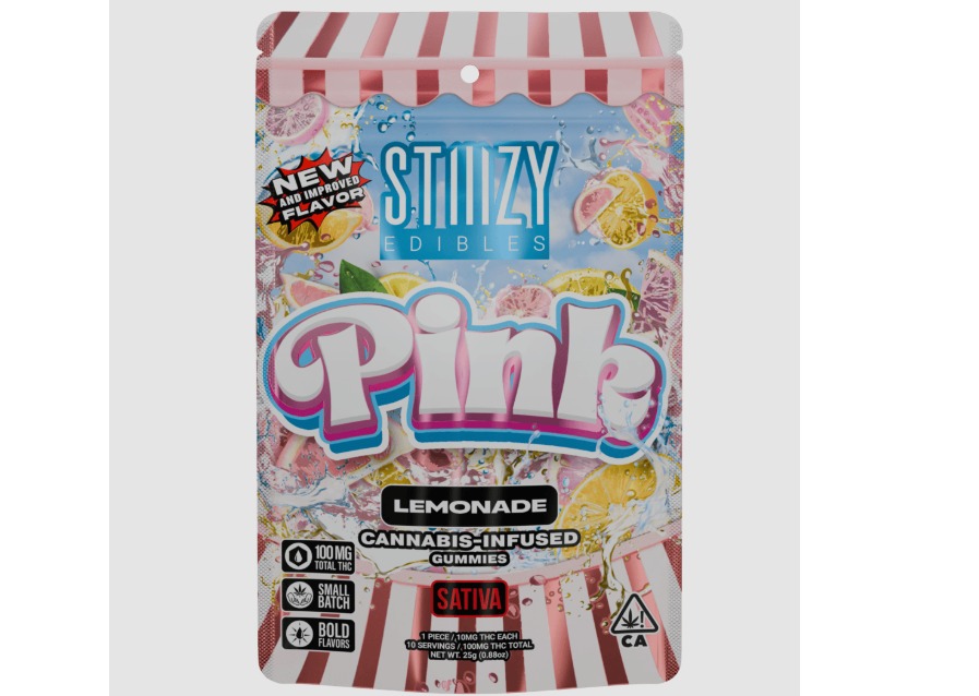 Stiiizy | Pink Lemonade | Gummies 100mg 1pcs 10 serv