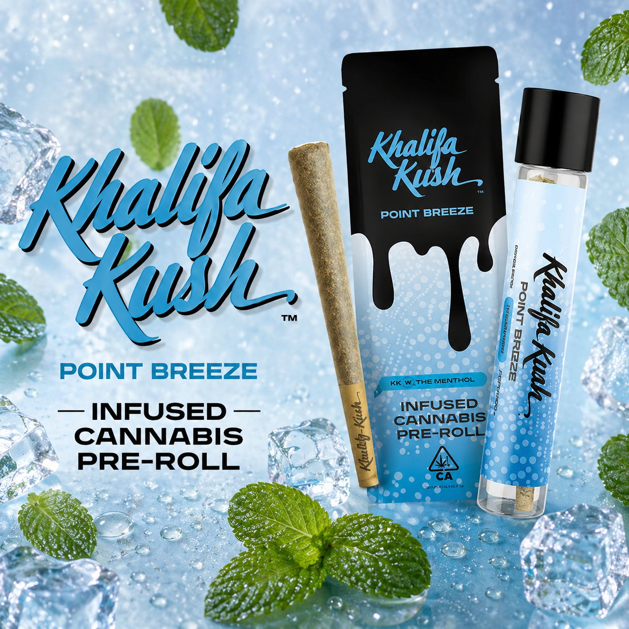 Khalifa Kush I Pre Roll I Point Breeze I 1g