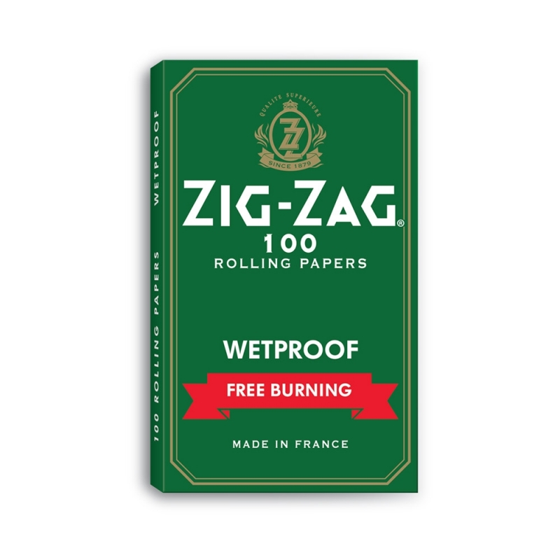 ZIG-ZAG Rolling Papers - Wet Proof Green