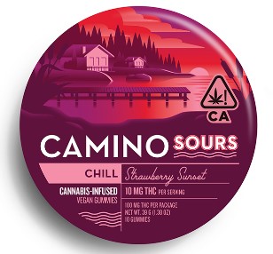 Camino | Sours Strawberry Sunset | 100mg