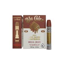 Big Chief Live Resin Cartridge Hella Jelly