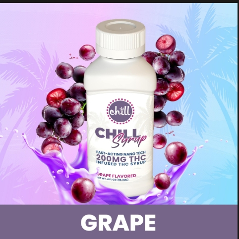 Chill Medicated Syrup -200MG- Grape