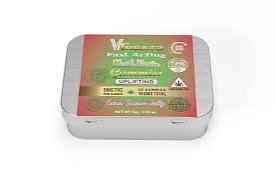 100mg Hash Rosin Gummies | Sour Guava Jelly | VTreatz