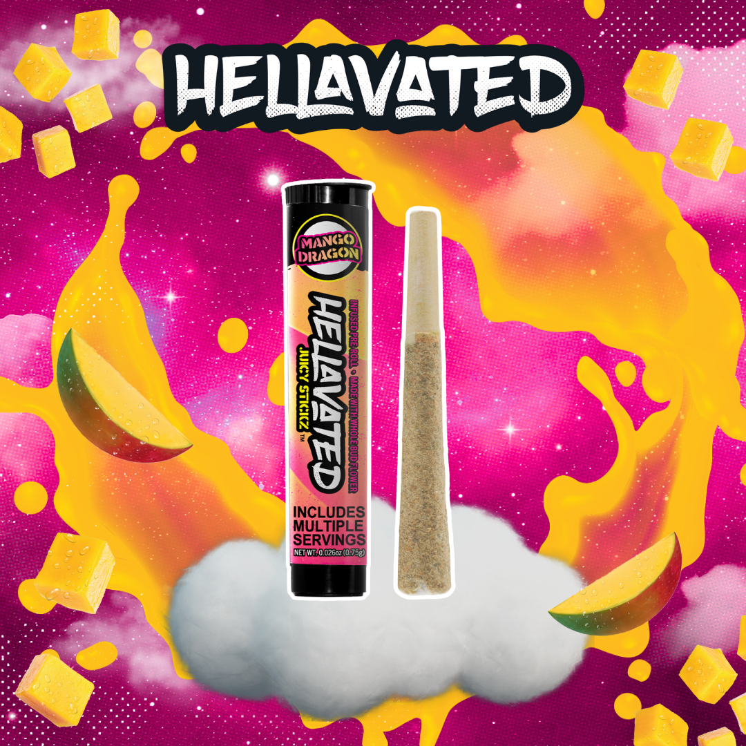 Infused Pre-Roll | Mango Dragon | 0.75g