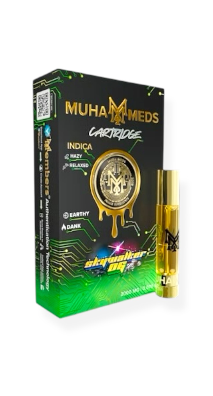 Muha Meds - 2g 510 Cartridge - Skywalker OG