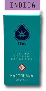 TEAL LIVE RESIN CARTRIDGE MAC STOMPER X FLEX FUEL (I) 1G
