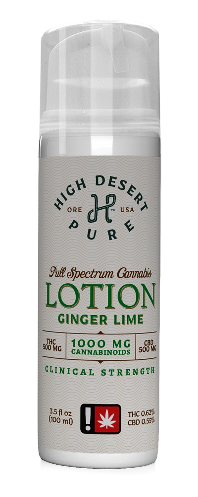 Lotion | Ginger Lime | 1:1:1 THC:CBD:CBG | 2360mg | 3.5fl oz