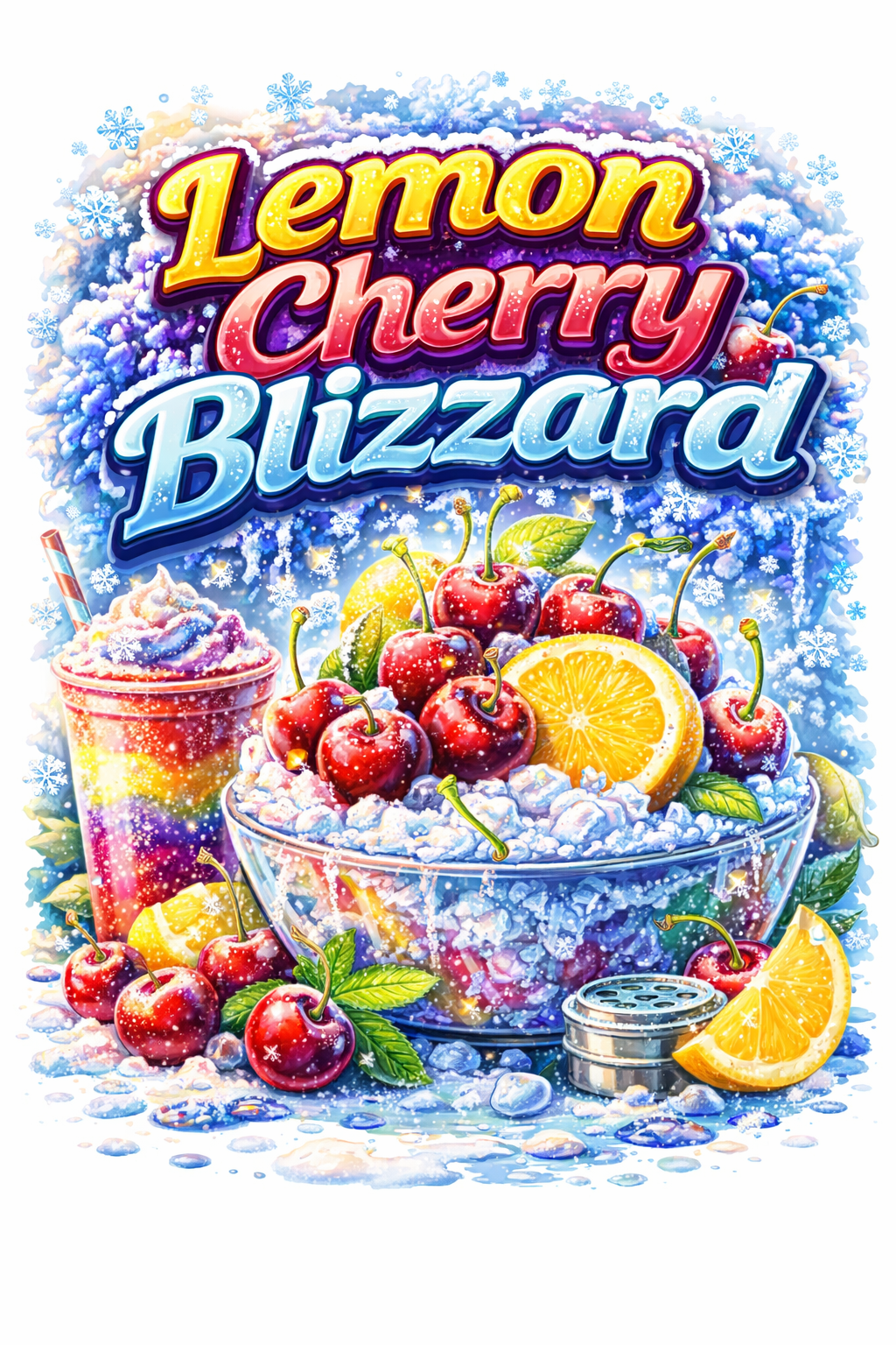 Lemon Cherry Blizzard $150