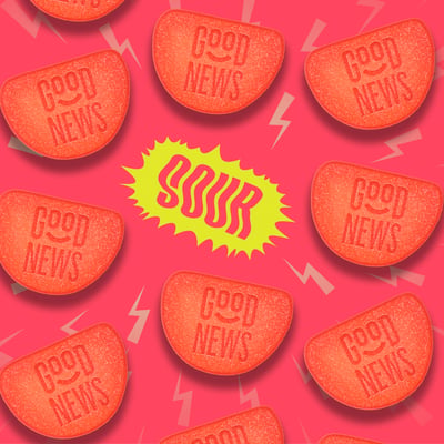 Good News Gummies Pre-Game Sour Watermelon 1:2 THCV:THC (S) 100mg