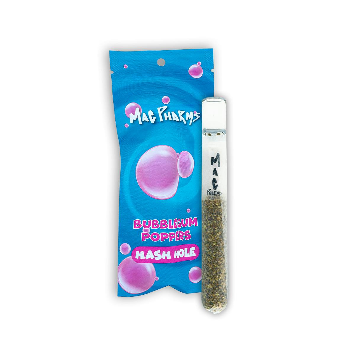 Bubblegum Poppers | Hash Hole Infused Pre-roll | 2g | Hybrid