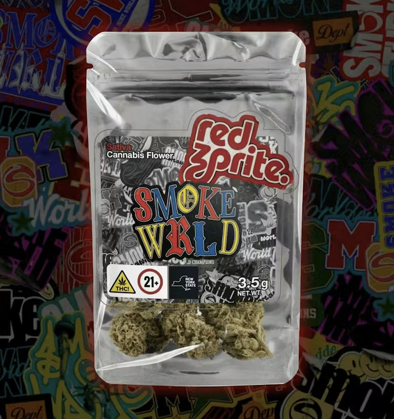 Red Zprite | Smoke World Flower | 3.5