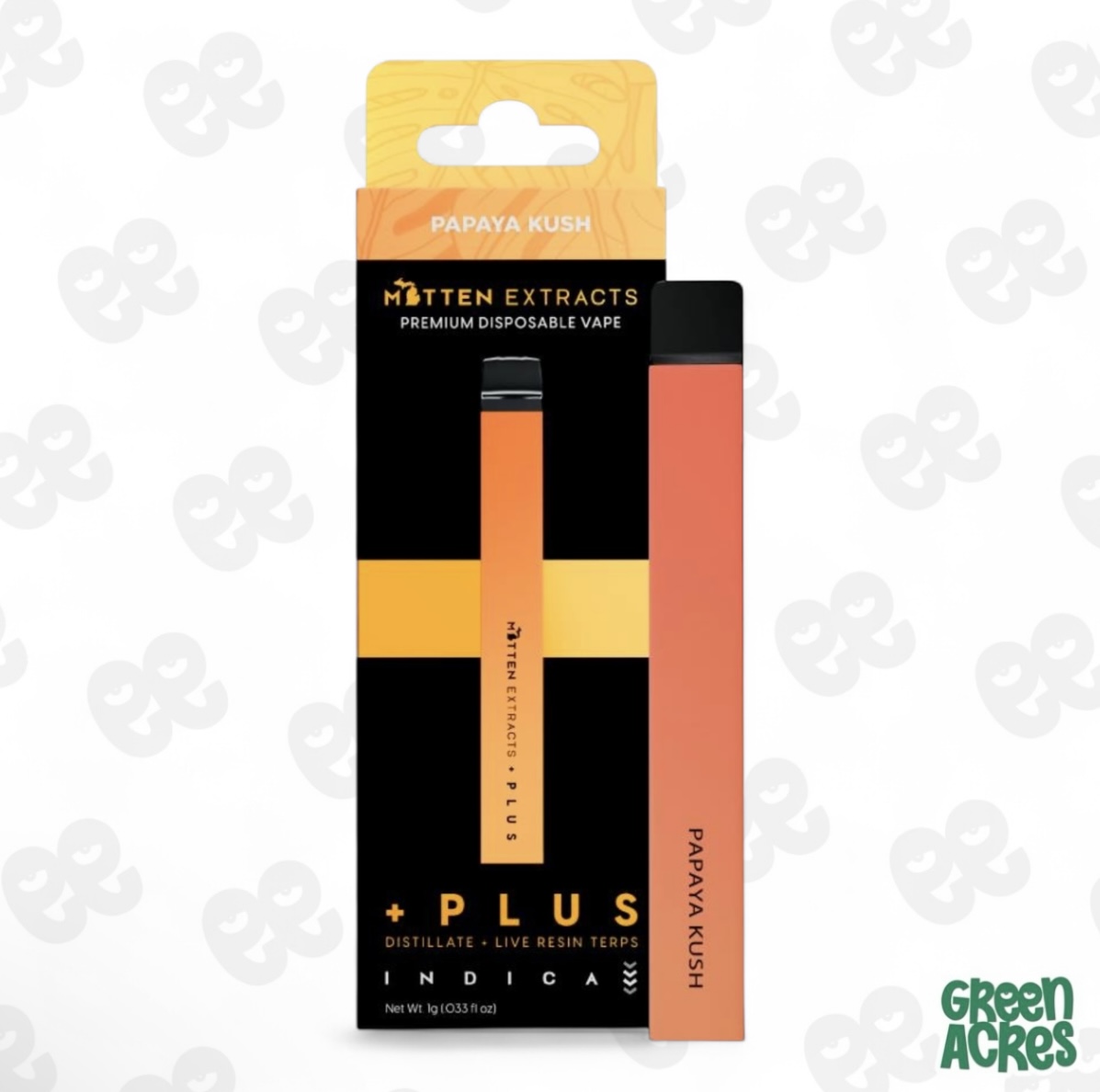 Papaya Kush 1G Disposable Vape