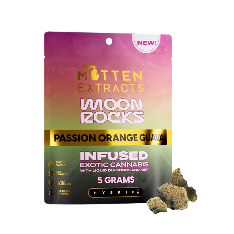 Mitten Extracts Moonrock Prepack | Passion Orange Guava