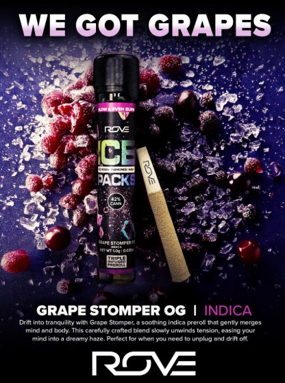 (72327) Grape Stomper OG 1G INF PreRoll