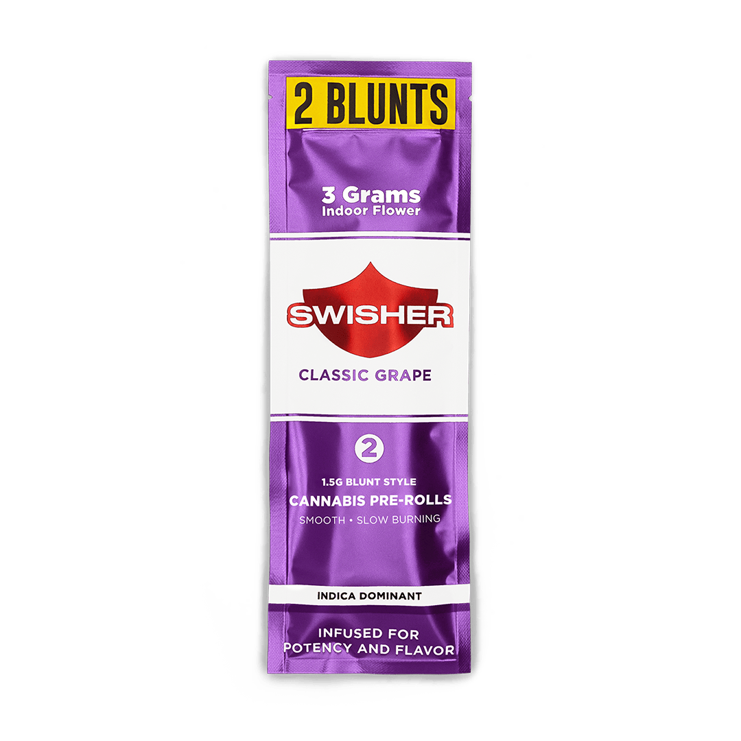 Swisher - Infused Pre Roll - 3g - Classic Grape