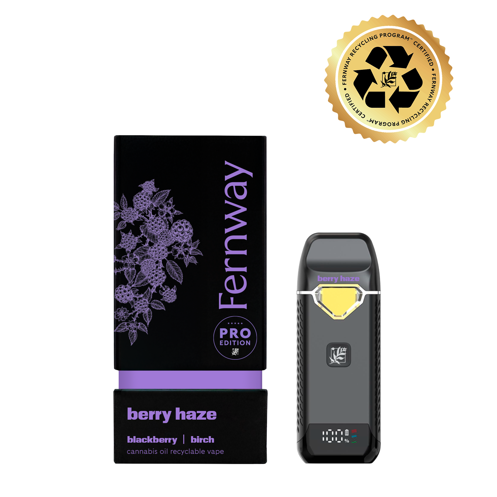 Fernway Berry Haze  Traveler Pro AIO Disposable