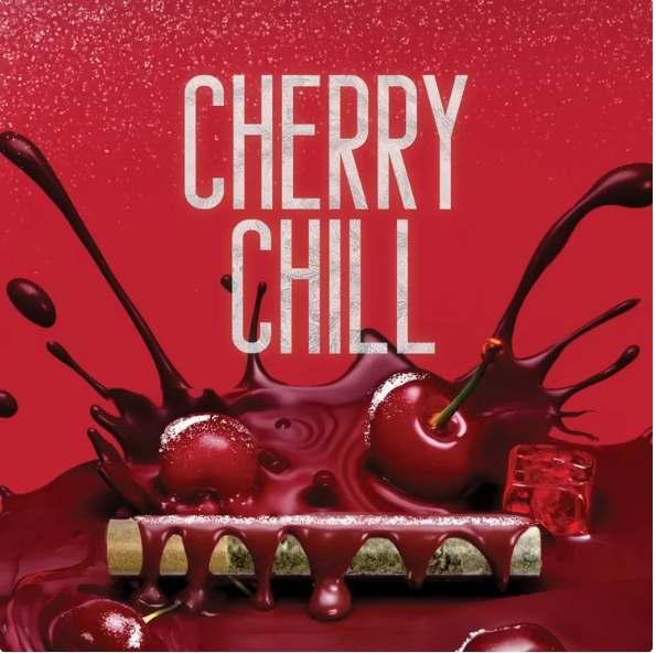Cherry Chill | Infused Pre-rolls Tin | 1g x 5 | Indica