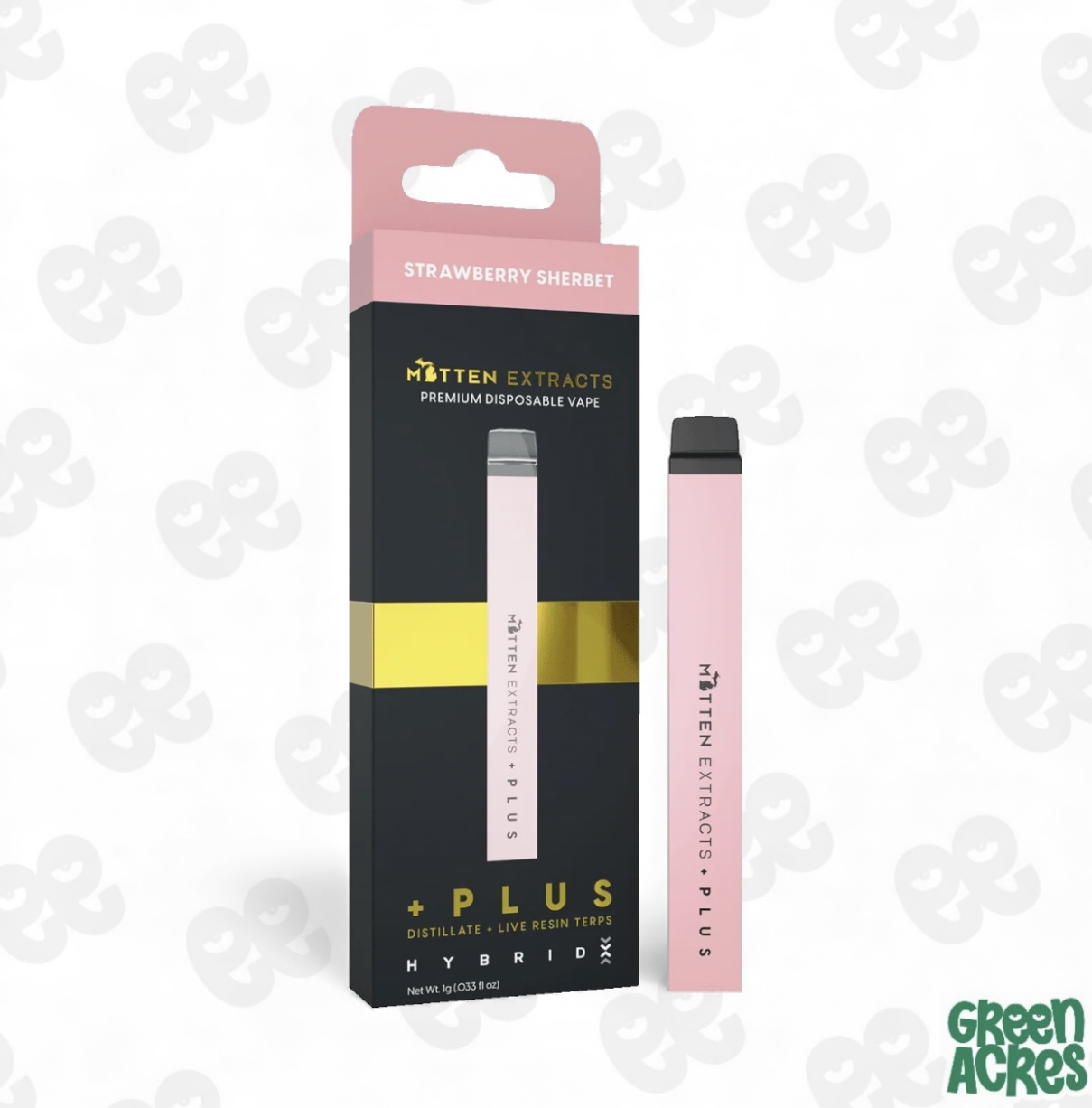 Strawberry Sherbet 1G Disposable Vape