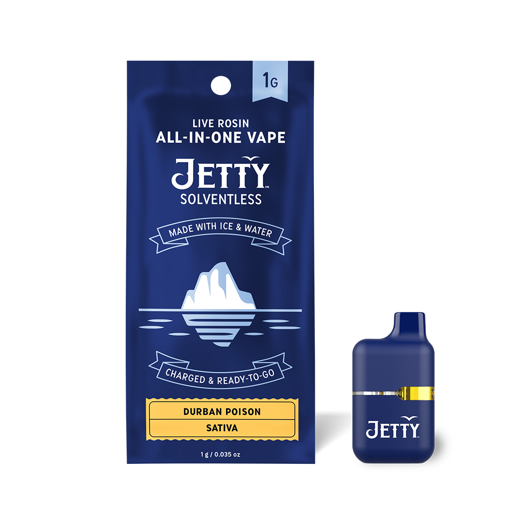 Jetty Vape Cartridge Solventless | 1g Tropicana Cherry - Sativa