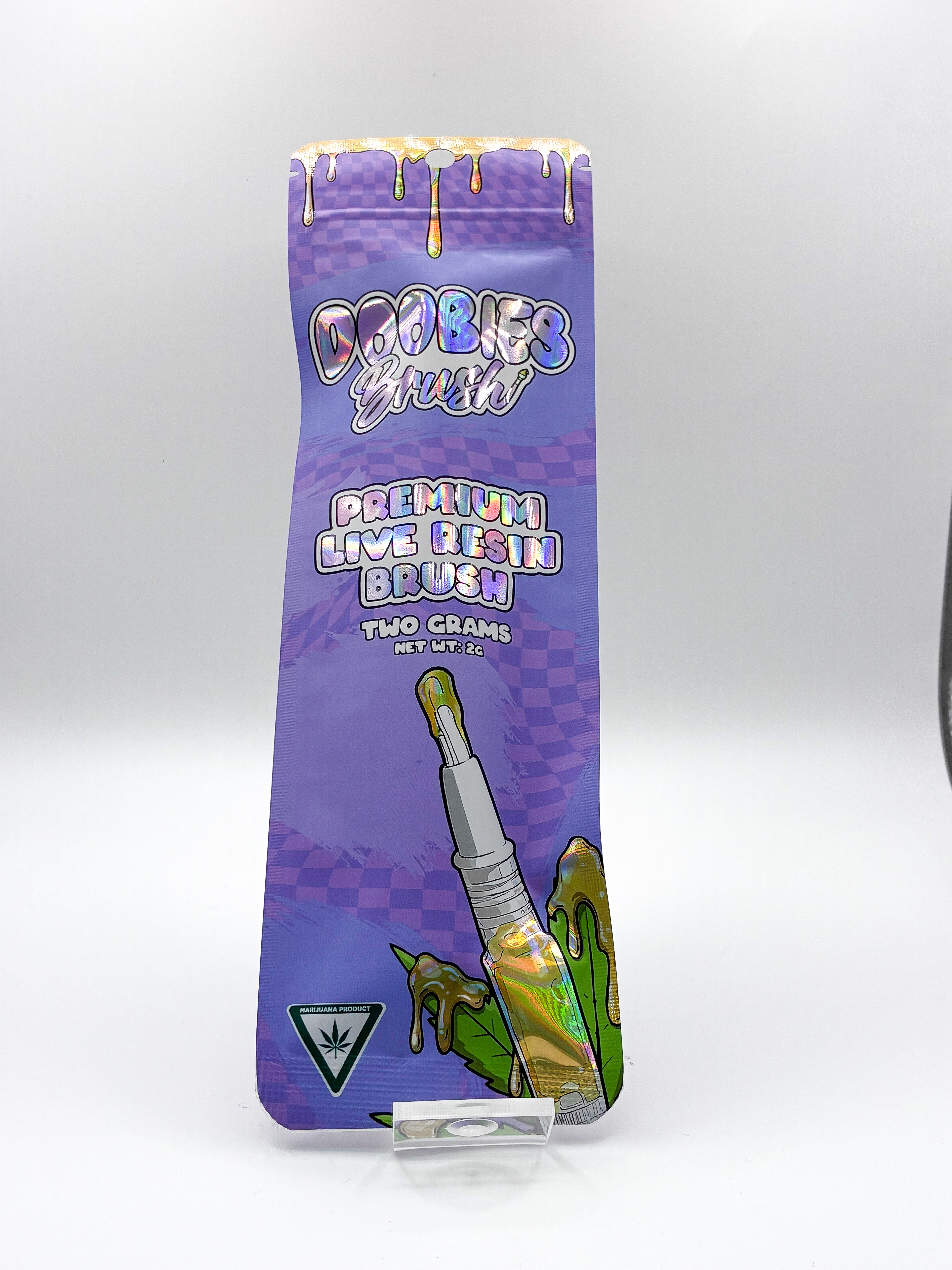 Concentrate | Live Resin Baller Brush | Blue Lemon Haze | 2g | Doobies