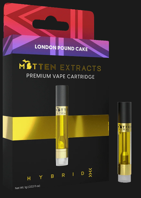 Mitten Extracts - London Pound Cake - Vape