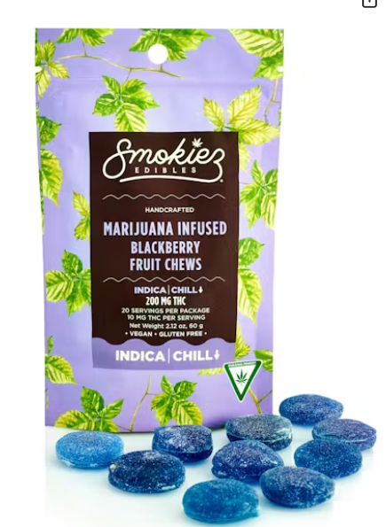 Sweet Blackberry | Infused Edibles | 200mg | Indica