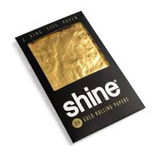 SHINE - 24K Gold Rolling Papers 1 1/4 - 2pk