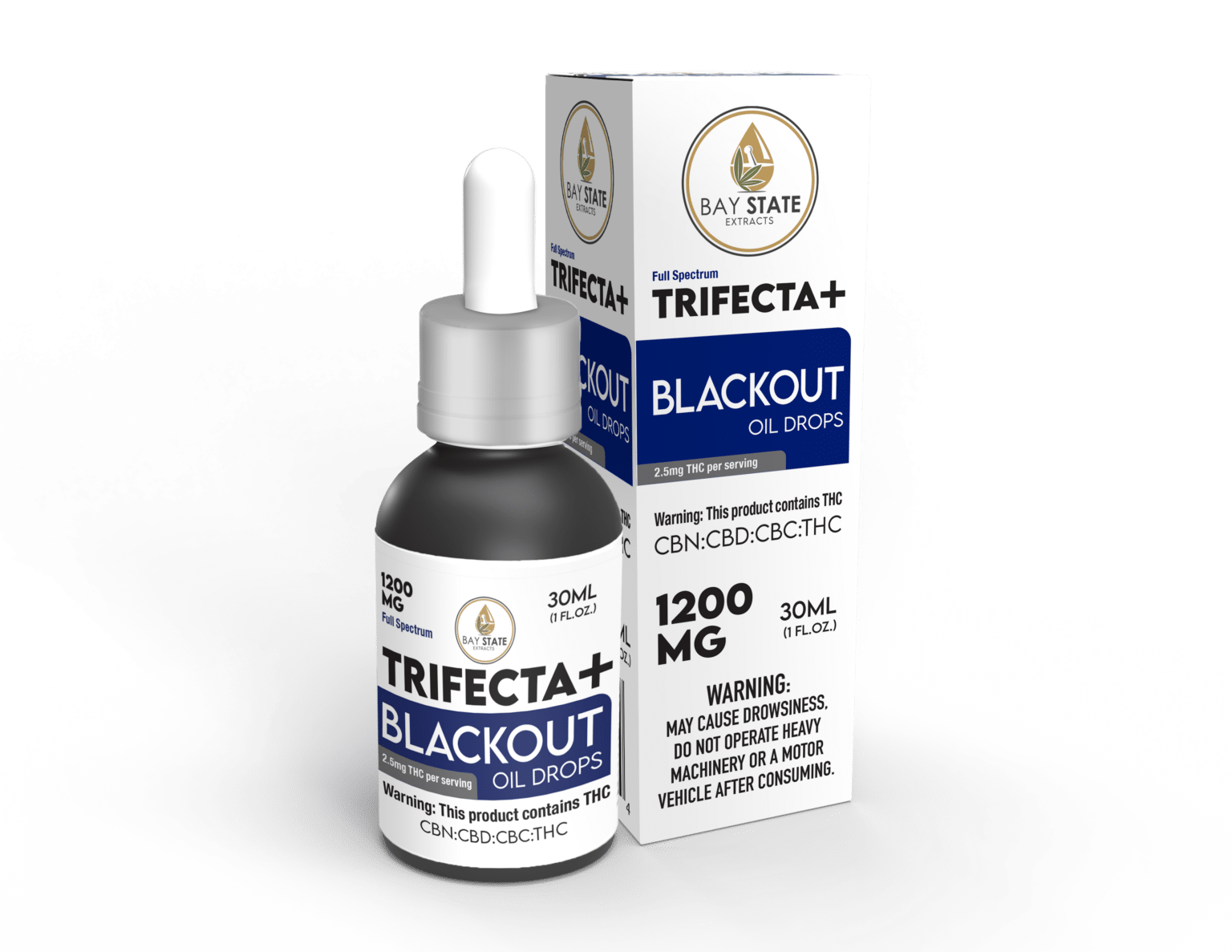 Co Trifecta Blackout Oil Drops