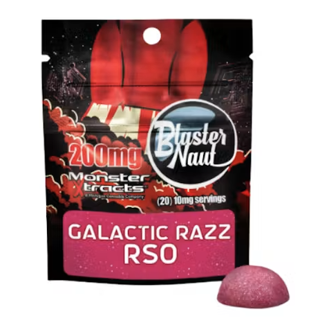 MONSTER XTRACTS | 200MG RSO BLASTERNAUT | GALACTIC RAZZ