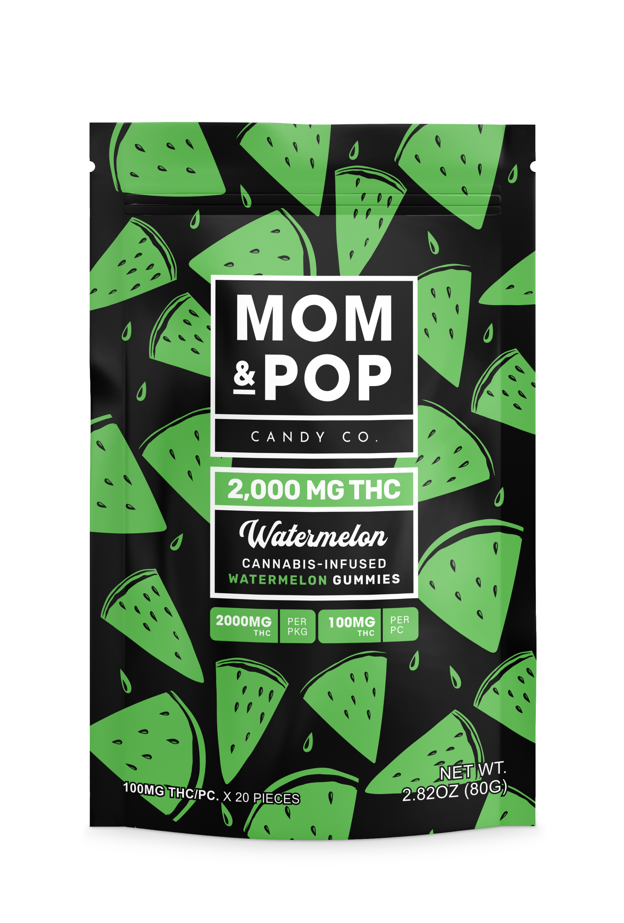 Watermelon Gummies *medical Only* 2000mg