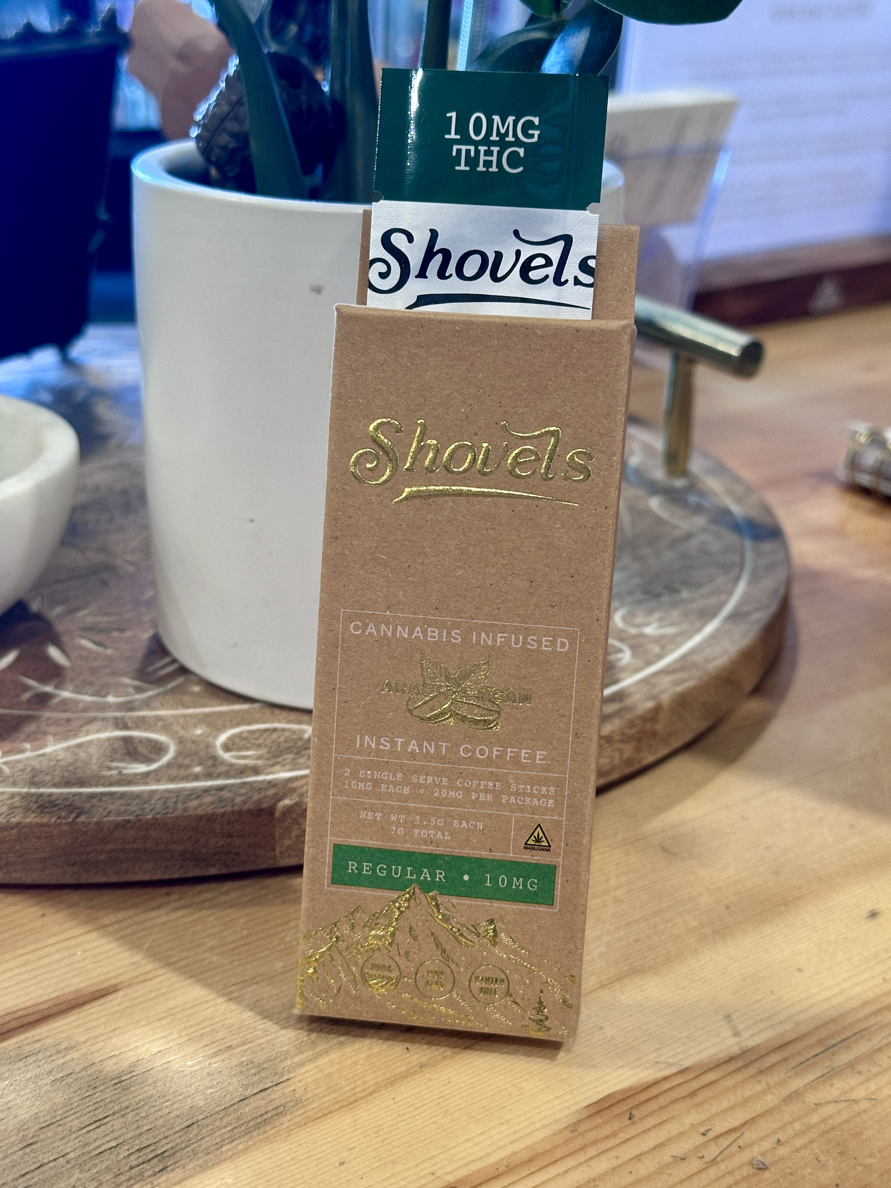 Cannabis Infused Instant Coffee 2 Pack