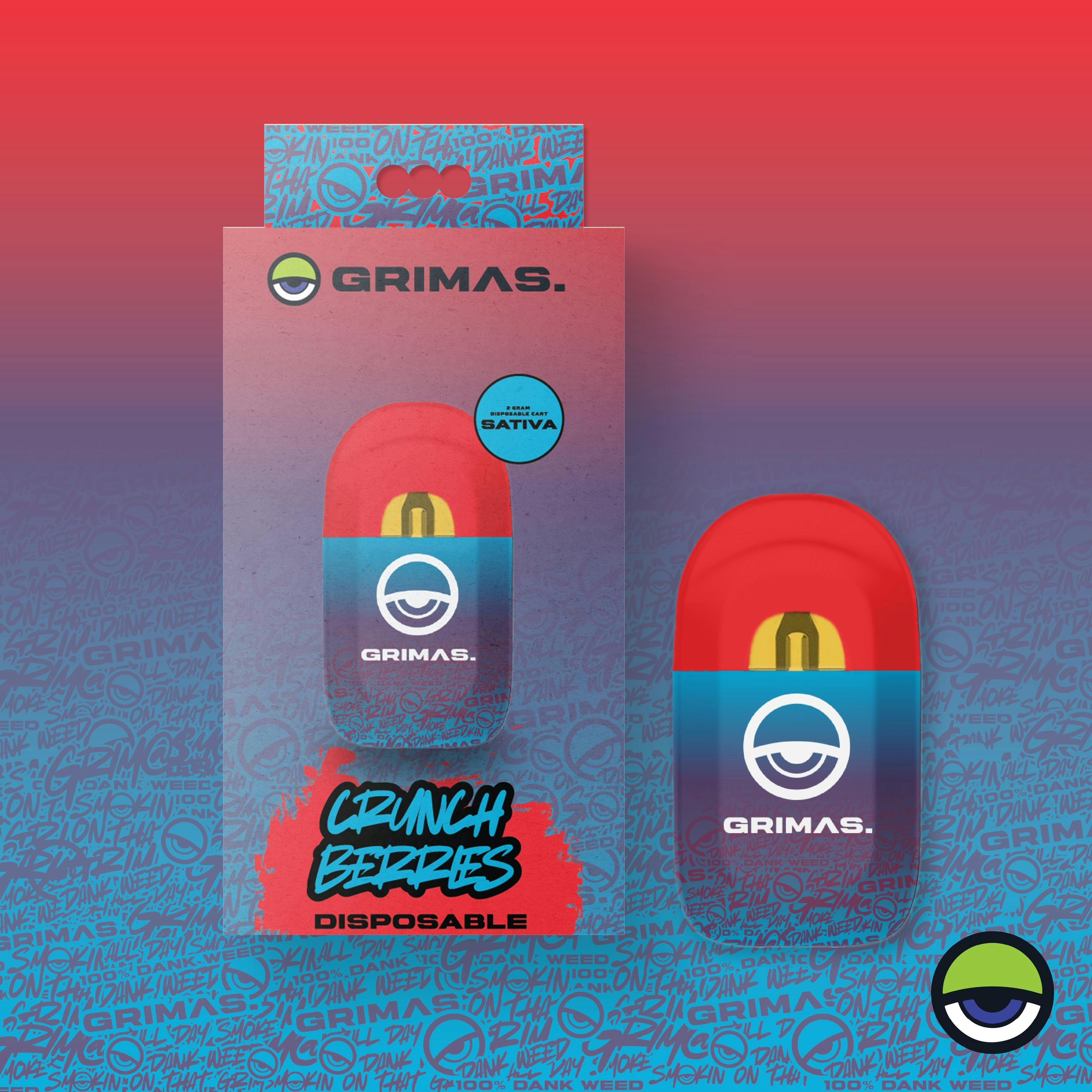 AU Grimas: Crunch Berries 2G Disposable
