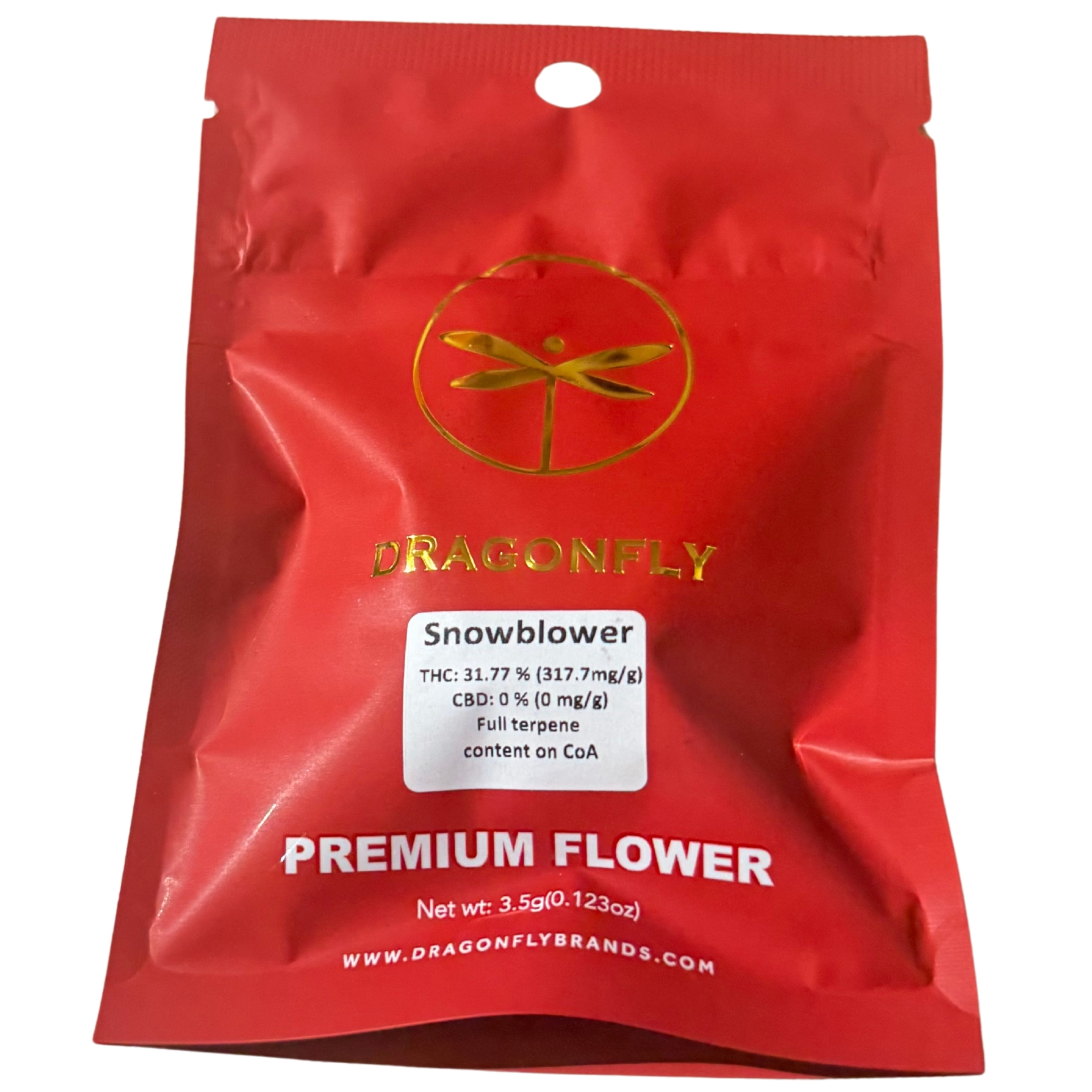 Dragonfly - Snowblower - 3.5g (Eighth) Flower - 1/8oz in Water Mill